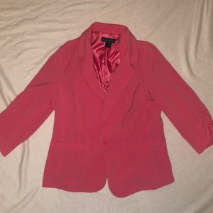 Pink blazer